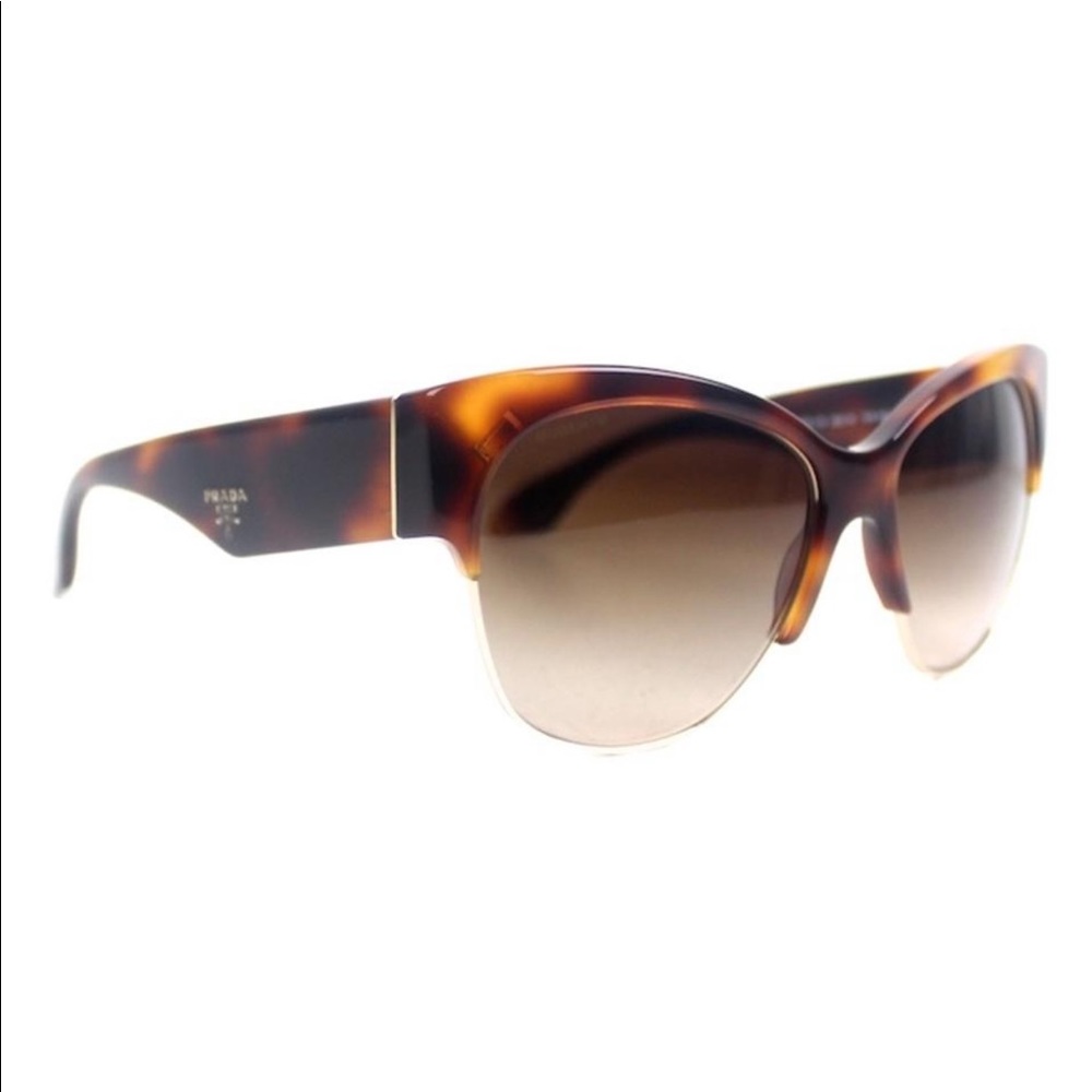 Prada SPR 11R Havana Brown TKR-6S1 Sunglasses